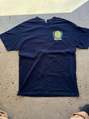 Honolulu Fire Department Hawaii Firefighter Navy Blue T-Shirt